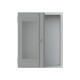 SRN5420VX ABB Arm.mural inox.SRX,500x400x200,pu.trans.