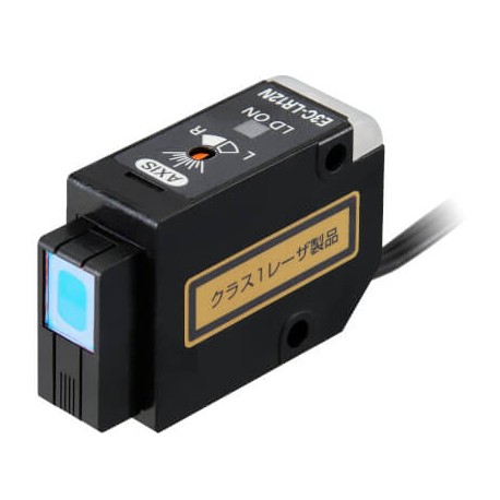 E3C-LR12N 2M E3C 2059C E3CLR12N2M OMRON Laser sensor head, coaxial retro-reflective, 7 m, 2 mm spot diameter..
