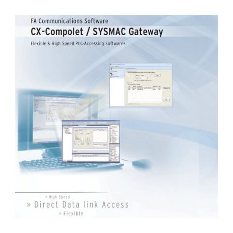 CX-COMPOLET-EV1-05L AA032226G CXCOMPOLETEV105L OMRON CX-Compolet v1 5 users (CX-Compolet + Sysmac Gateway + ..