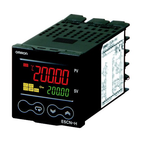 E5CN-HQ2M-500 100-240 VAC E5CN7201M E5CNHQ2M500AC100240 OMRON Ingresso universale, Uscita di 2 Allarmi Impul..
