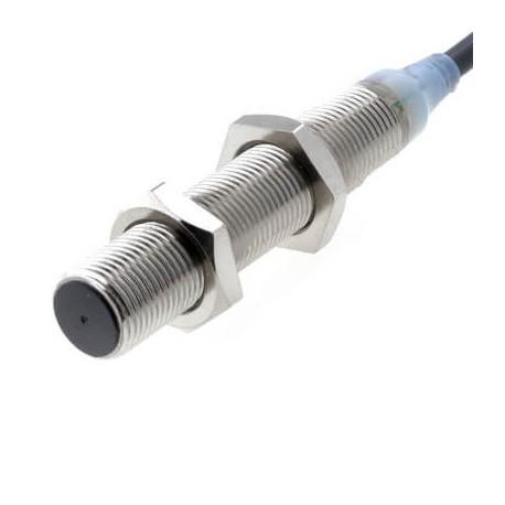 E2A-S12LS04-WP-B1 2M E2A 7408F E2AS12LS04WPB12MOMS OMRON Capteur de proximité, inductif, acier inoxydable, c..