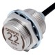E2EW-X22B230 2M E2EW0319R E2EWX22B2302MOMS OMRON Proximity sensor, inductive, full metal stainless steel 303..
