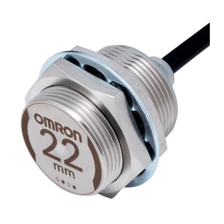 E2EW-X22B230 2M E2EW0319R E2EWX22B2302MOMS OMRON Proximity sensor, inductive, full metal stainless steel 303..