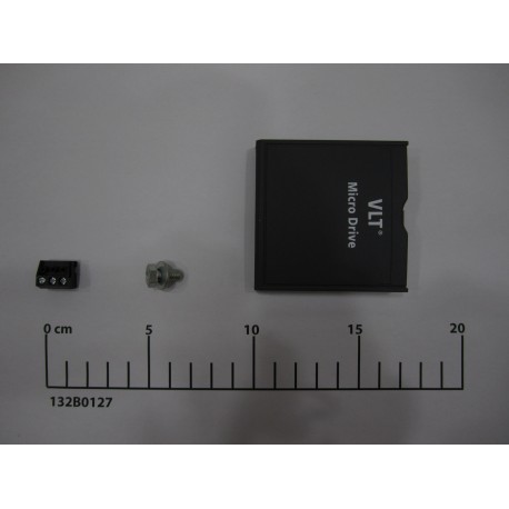132B0127 DANFOSS DRIVES FC-051 Spare part kit for frame size M2. The replacement kit contains a terminal cap..