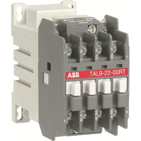 1SBL143560R5100 ABB El TAL9-22-00RT 17-32V DC es un contactor utilizado principalmente para controlar cargas..