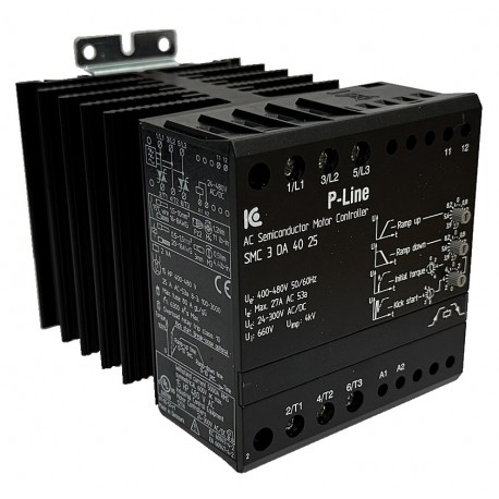 175G1008 DANFOSS DRIVES ELTWIN SMC3DA4025 (400-480V, 25A) 175G1008 O softstarter Eltwin SMC é um controlador..
