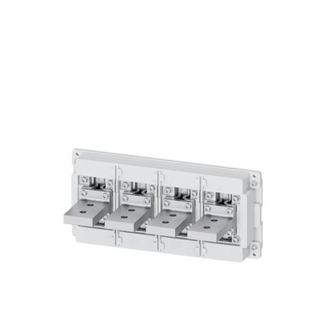 3WA9111-1AN40 SIEMENS Rear Wall for cradle (guide frame), with T-Connectors (horizontal), Frame Size 1, 4-po..