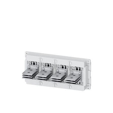3WA9111-1AN41 SIEMENS Rear Wall for cradle (guide frame), with T-Connectors (horizontal), Frame Size 1, 4-po..