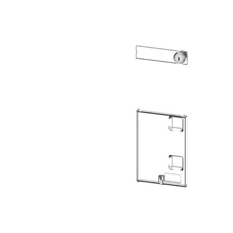 3WA9111-0EM21 SIEMENS accessorio, interruttore automatico 3WA, coperchio per variante di innesco elettronico..
