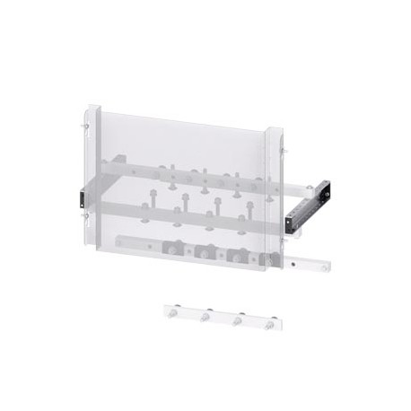 8PQ6001-6BA33 SIEMENS cable connection 3WA (800 V) 3WA size 1, cable connection: top, 3 or 4-pole, fixed-mou..