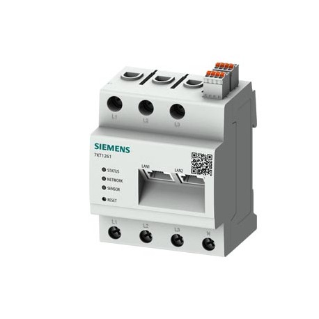 7KT1261 SIEMENS data manager 7KT1261 3-phase measuring device and data collector for up to 96 outgoing load ..