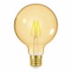 VINAMBG9504E27C ROBLAN Vintage Filamento Globo G95 5W E27 2200k 470Lm Ambar