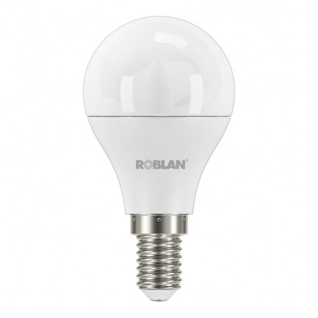 SKYA1508BE14 ROBLAN Spherical HP 8W 220-240V 830lm E14 White 6500K