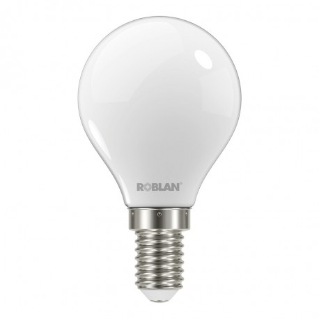 FROSTA155FE14 ROBLAN Sphärische 320º Glas 4W 220-240V 420lm E14 4000K Cool