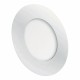 LEDPANEL5C ROBLAN LED Downlight CIRCULAR 5W 100-240V 330Lm 3000K 90 x 9mm (WHITE RING)