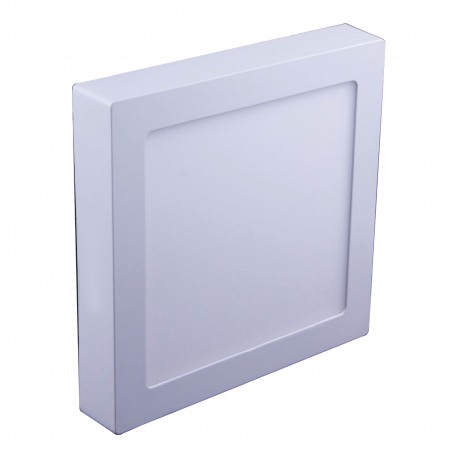 LPANELSS18F ROBLAN LED Downlight SQUARE SUP. 18W 100-240V 1300Lm 4100K 220 x 32mm (WHITE RING)