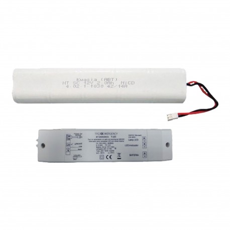 ROB10123 ROBLAN Kit Interne Notfälle (220V out) 100% Helligkeit 1 Stunde Autonomie