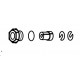017-425666 DANFOSS REFRIGERATION Gasket Set For Sensor Pocket