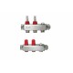 088U0752 DANFOSS HEATING SSM-2F, conjunto coletor com medidores de vazão