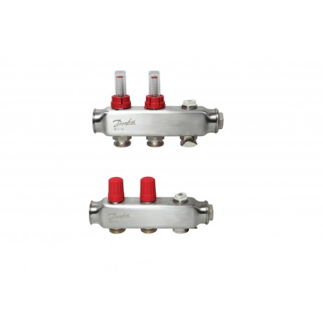 088U0752 DANFOSS HEATING SSM-2F, manifold set with flowmeters
