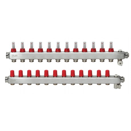 088U0762 DANFOSS HEATING SSM-12F ensemble de collecteurs avec débitmètres