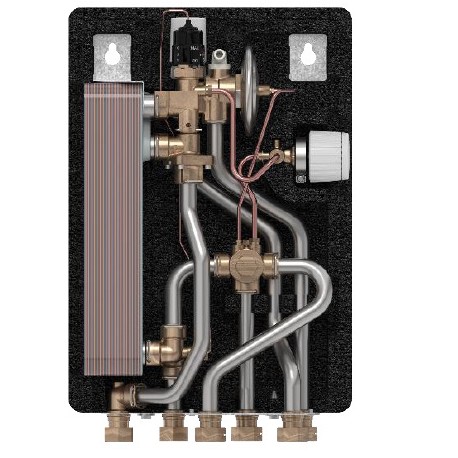 145B4169 DANFOSS HEATING EvoFlat TDV Typ 1 F vorne EPP