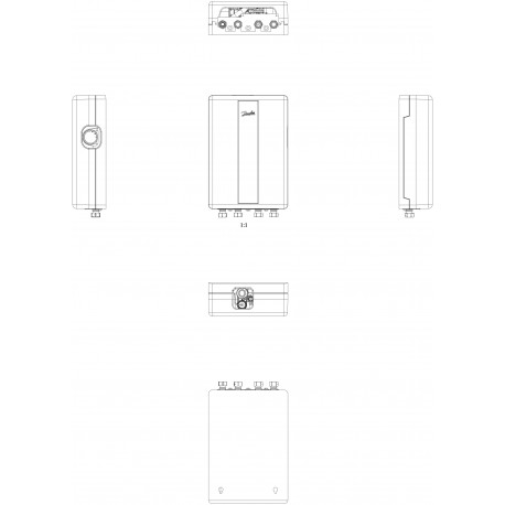 145G0352 DANFOSS HEATING EvoFlat TDV type 3 W EPP