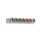 145H4537 DANFOSS HEATING Juego de rieles de montaje 3xDVGW 2xSTD76mm Evof.W