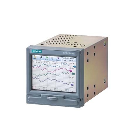 7ND4121-4CA04-3AA2 SIEMENS SIREC D200, logger con display, dimensioni frontali 144 X 144 mm, per tutte le ap..