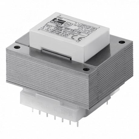 EP 13/6 BLOCK PCB transformer, safety isolating transformer