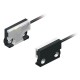 E32-LT35Z 2M E32 1630D E32LT35Z2M OMRON Fiber optic sensor head, through-beam, square, flat-view, integrated..