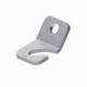STF-SR-45BF STF1210 TEKNOMEGA SUPPORTO A 45 ° PER BARRA FILETTATA