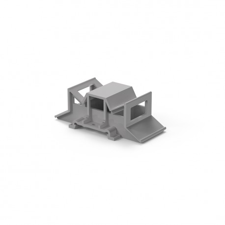 ITB-S-DIN35 ITB2000 TEKNOMEGA UNIPOLAR TERMINALS SUPPORT