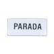 8LM2TAE212 LM2TAE212 LOVATO Etiqueta para portaetiquetas LPXAU100 grabada PARADA