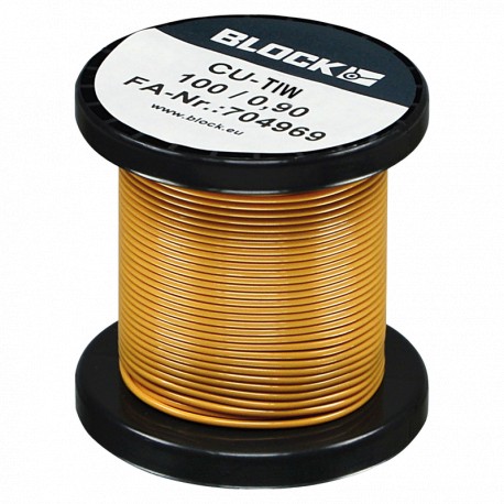 CU-TIW 100/0,60 BLOCK Esmaltado Cabos