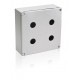 SK616704-AA ABB PULS. LEER 4 LÖCHER BEIGE