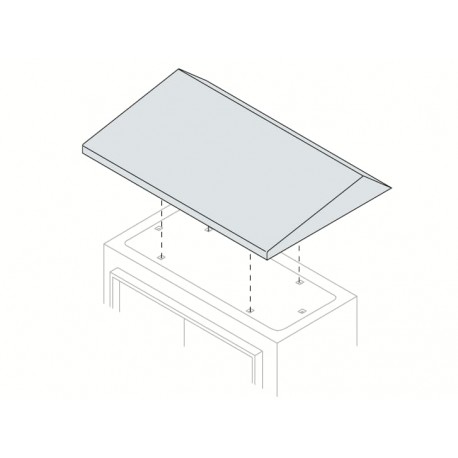 TT5020K ABB RAIN SHIELD TOP 500x200 WXD 7035