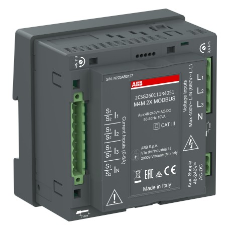2CSG239145R4051 ABB Anal. network. M4M 2X ETHERNET RTS