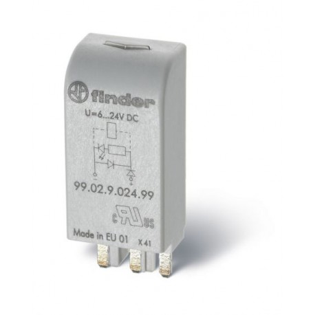 9901823007 FINDER Series 99 Modules pour support Serie 90/92/94/95/96/97