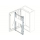 KD1060K ABB SUPPORTI DIN PA.25DINX5ROWS1000X600 7035