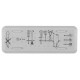 ZB43 38183 ABB Membrana pasacables, U, AT,A,B