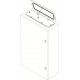FLN4420X ABB Placa pasacable.ac.inox.400x200x2,5,1ud.