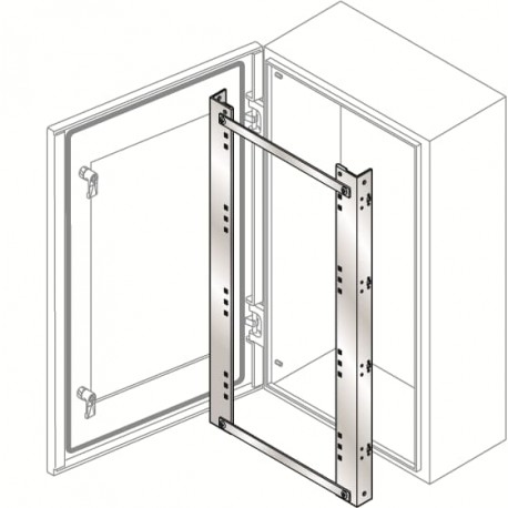 KD1080X ABB DIN FRAME ST.STEEL 36DINx5R 1000x800