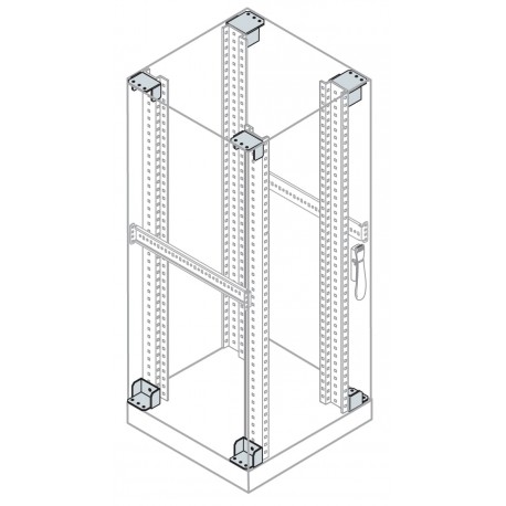 EB6000 ABB IS2 Soportes fijación rack 19",A600, 4ud