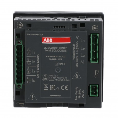 2CSG260111R4051 ABB Anal. rede. M4M 2X MODBUS