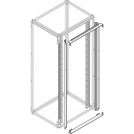 PFFA2060 ABB Rack fixed panels+kits, H2000+, A600