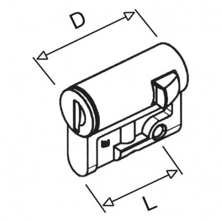 4TBP832030C0100 ABB KEY LOCK V.2432 E SP/VP/M4000