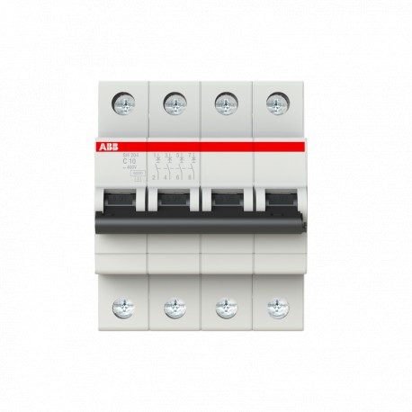 2CDS214001R0104 ABB Int.aut. SH204-C10 4p 10A C 6kA
