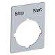 SK615552-55 ABB Плиты select.2 уд.c/текст StopStart