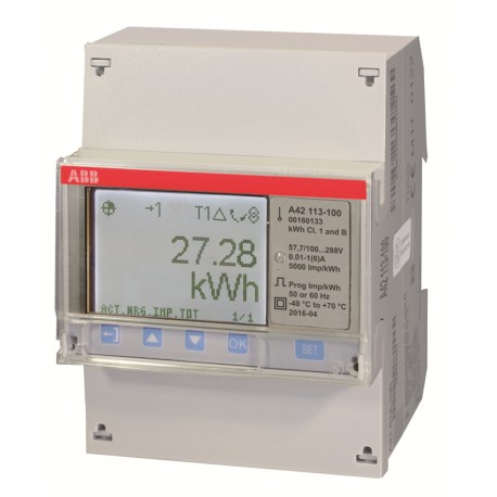2CMA100242R1000 ABB Compteur Ener. A42 113-100 M-Bus